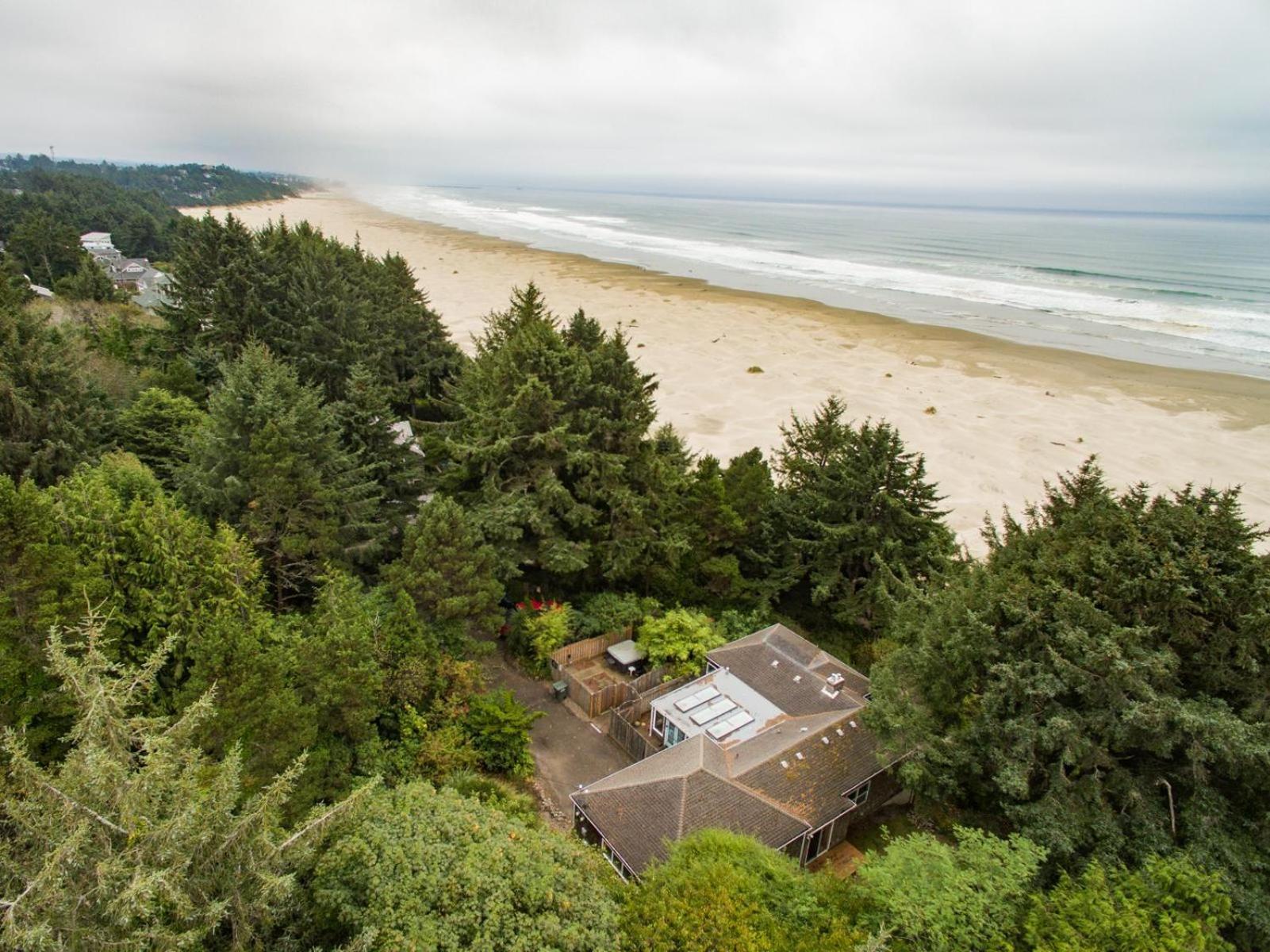 Agate Beach Oceanfront Lodge Newport Tower Eksteriør billede
